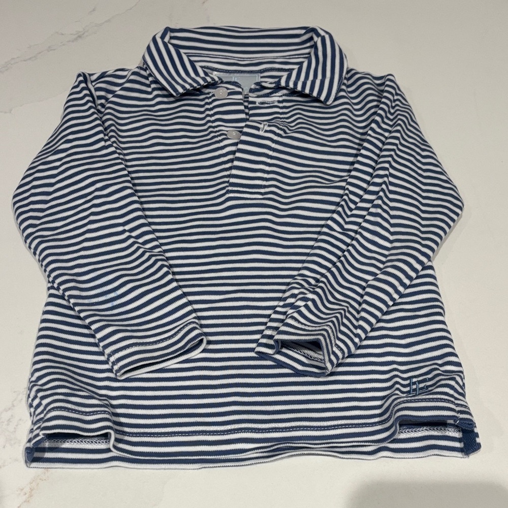 Little English Boys 24 months Striped Polo